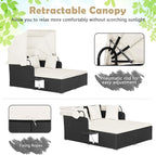 Tangkula Patio Rattan Daybed - Image 7