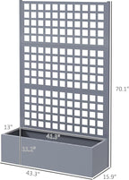 Outsunny Galvanized Raised Garden Bed - Image 7
