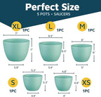 Lifemaster Planter Pots with Drainage Holes - Image 2