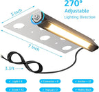 SUNVIE 8-Pack 7 Inch Retaining Wall Lights 5W LED Waterproof Hardscape Lighting - Image 7