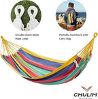 Brazilian Double Hammock with Tree Straps, Extra Large 94x63IN, 2 Persons - Image 6