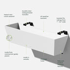 Veradek Pure Series Railing Planter - Image 3