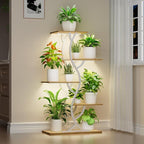 Plant Stand Indoor with Grow Lights by EVAWOO
