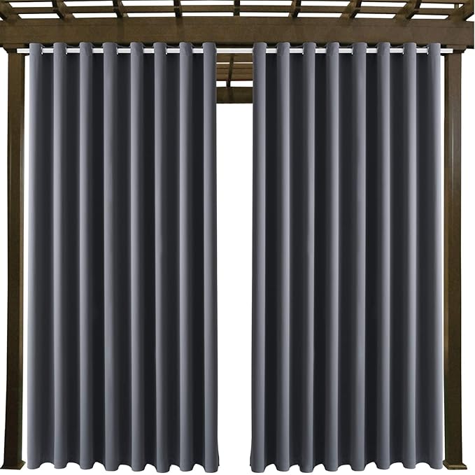 DIVA EN CAMINO DEC Outdoor Patio Curtain Waterproof Darkening Thermal Insulated - Image 8
