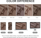 RYB HOME Outdoor Curtains for Patio Waterproof Block Sunlight Thermal Insulated - Image 8
