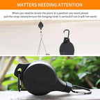 4PCS Plant Pulley Retractable Pulley Plant Hanger Hanging Flower Basket Hook - Image 6