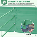 ONCEMORE Galvanized Raised Garden Bed - Image 4