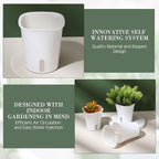 20 Pcs 3 Inch Self Watering Pots Self Watering Planters - Image 4