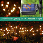 Solar Lights Outdoor Waterproof, 2 Packs 16LED, Solar Garden, Garden Decor - Image 4