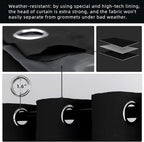 Water Proof Outside Curtains - Image 3