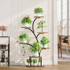Plant Stand Indoor with Grow Lights, 7 Tiered Indoor Plant Shelf, Metal Plant - Image 7
