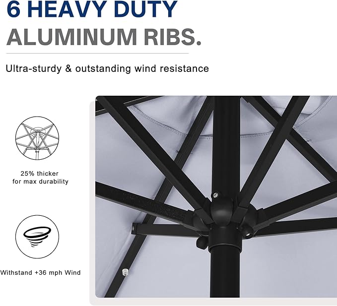 ABCCANOPY Durable Solar Led Patio Umbrellas - Image 6