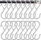 16 Pack S Shaped Hooks by Waitkey