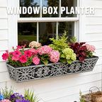 6 Pack 30 Inch Window Boxes Planter - Image 2