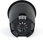 5.5 Inch Gardening Flower Pots 10-Pack Black Pot Liners 0.5 Gallon Nursery Pot - Image 3
