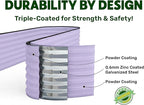 9-in-1 Galvanized Steel Raised Garden Bed // 8×2×1.5 ft Modular Planter - Image 5
