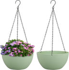 10 inch Hanging Planters Plant Pots by Meowell
