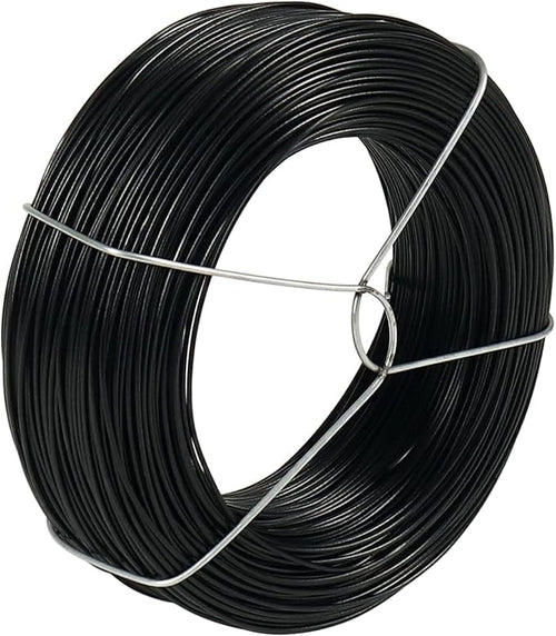 328 Feet Plant Twist Tie Plastic Coated Soft Garden Metal Wire 1mm Thin by Shintop