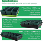 Square Nursery Seedling Pot 3.5 Inches 90 Pcs, Small Nursery Pot Plastic Thick - Image 6