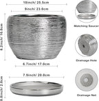 SQOWL Ceramic Pot for Plants - Image 3