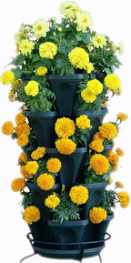 Mr. Stacky 1305-HG 5-Tier Stackable Strawberry, & Vegetable Planter - Image 2