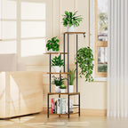 Plant Stand Indoor with Grow Light, 5-Tiered Tall Plant Stand Indoor, Metal - Image 8
