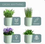 Barnyard Designs Indoor Herb Garden Planter Set - Image 6