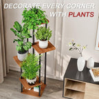 AZERPIAN Plant Stand 5 Tier Indoor Metal Flower Shelf - Image 6