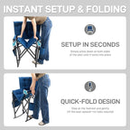 EVER ADVANCED Lightweight Folding Rocking Camping Chair, Padded Portable Rocker - Image 4