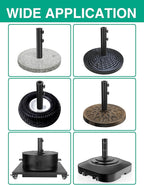 QZER Umbrella Pole Mount Stand Tube, Universal Umbrella Stainless Steel Tube - Image 7