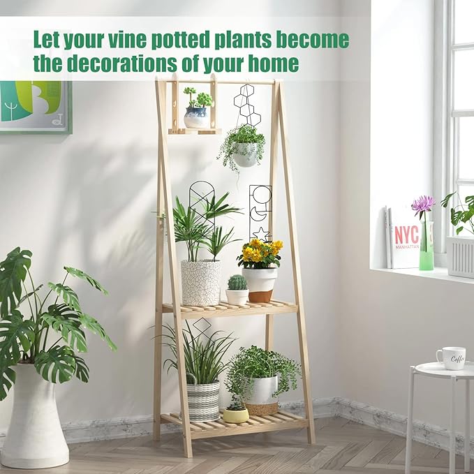 Plant Trellis for Climbing Plants Indoor, 15.94Inch Small Garden Metal - Image 7