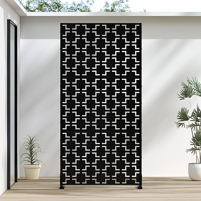 Casaphoria Metal Privacy Screen Outdoor by Casaphoria
