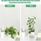 Plant Trellis for Climbing Plants Indoor, 15.94Inch Small Garden Metal - Image 5