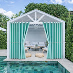 Waterproof Outdoor Curtain W105 x L95 by DivaenCamino