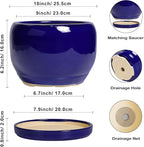 SQOWL Ceramic Plant Pot - Image 3