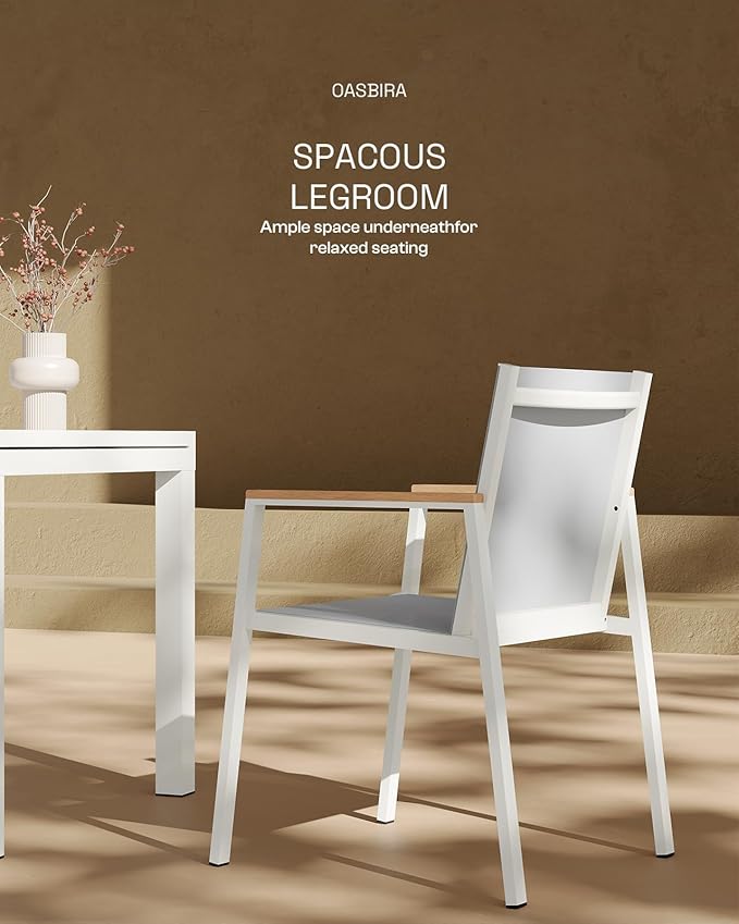 All-Aluminum Expandable Outdoor Patio Dining Table - Image 4