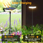 Solar Pathway Lights Outdoor 6 Pack Solar Powered Garden Lights 12H Long - Image 3