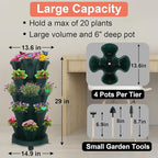 DUNCHATY Stackable Planter, Vertical Strawberry Planter - Image 3