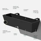 Veradek Pure Series Railing Planter - Image 3