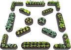A ANLEOLIFE Set of 14 18 Inch Tall Raised Garden Beds Kit, Heart-Shaped by AAnleolife