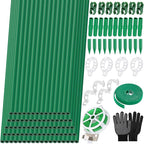 Lezmarket 80 Pack Garden Stakes, Plant Support Stakes, DIY 4ft 5ft 6ft 7ft by Lezmarket
