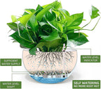 Dexceder 9 Inch Self Watering Hanging Planters Indoor Outdoor, Thickened - Image 2