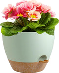 12 inch Large Self Watering Pots, Plant Pots by Meowell