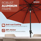 Tempera Patio Market Outdoor Table Umbrella - Image 5