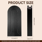 2 Pack Wooden Wall Vase Set, Boho Hanging Planter - Image 7