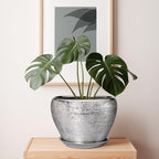 Flower Pot - 10 Inch Planter - Indoor/Outdoor Decorative Mid-Century Planter - - Image 6