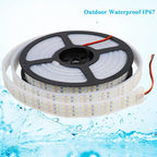 16.4Ft Super Bright Triple Row LED Strip Lights, Daylight White 6000K DC12V - Image 6