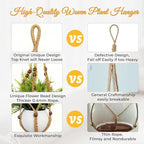 35 Inch Macrame Plant Hanger, Large - Image 6