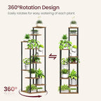10 Tier Plant Stand Indoor, Tiered Corner Plant Shelf Flower Stand - Image 4