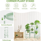 iDavosic.ly 7 Tier Large Plant Stand Indoor, 10 Inch Wide Tall Corner Metal - Image 5